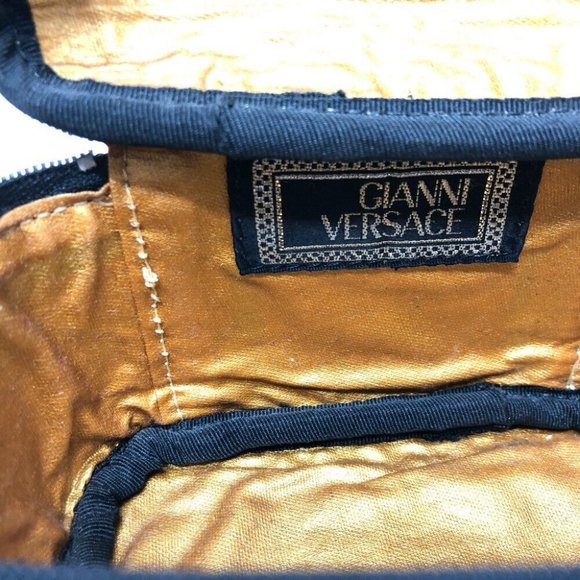 VERSACE Overall handle Leopard mini bag Pouch - Picture 12 of 16